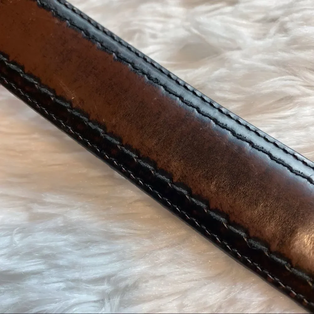 Brighton Brown Leather Belt